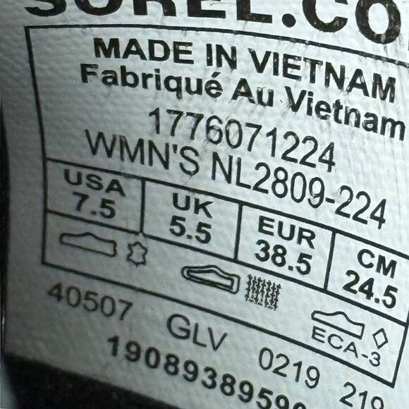 Sorel Lolla Cut Out Bootie Ankle Boots Beige Suede Leather Shoes Womens sz 7.5 - Picture 16 of 16